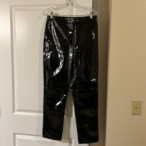 Vinyl pants
